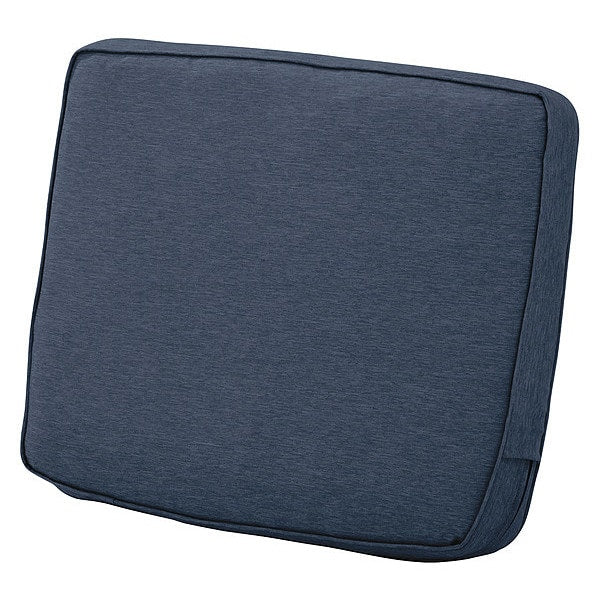 Lounge Back Cushion, Heather Indigo, 21