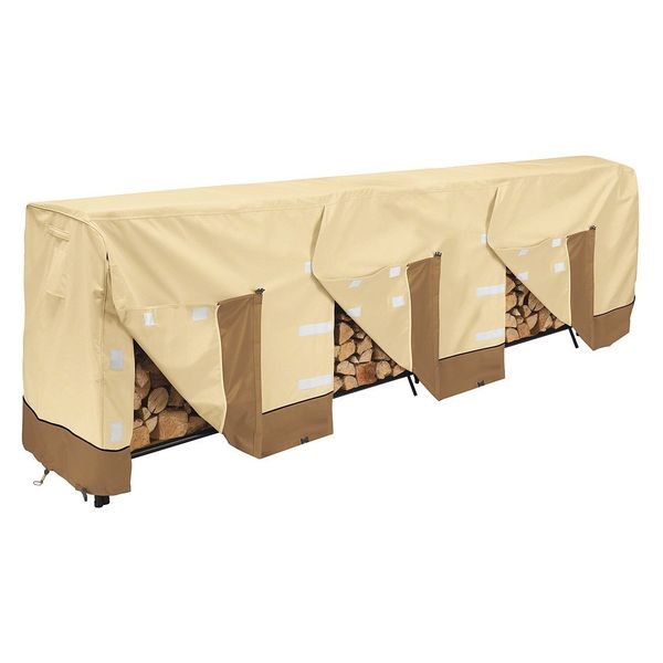 Fire Pit Cover, Cover, Large, 12 in., Log Rack