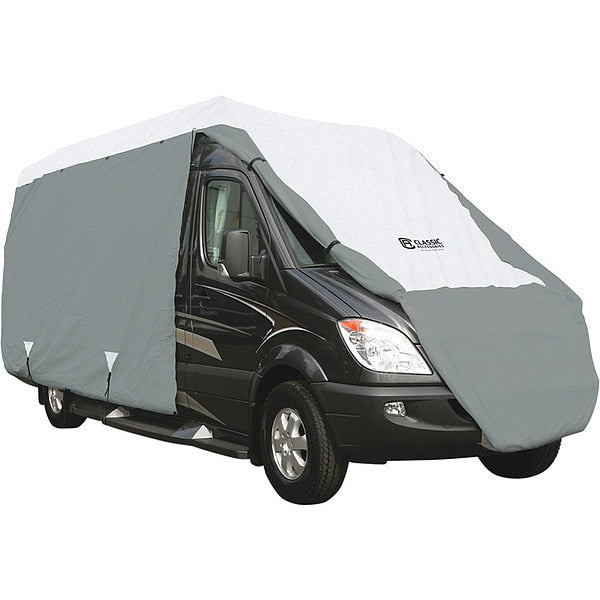 Class B RV Cover, 20 ft-23 ft L, Grey