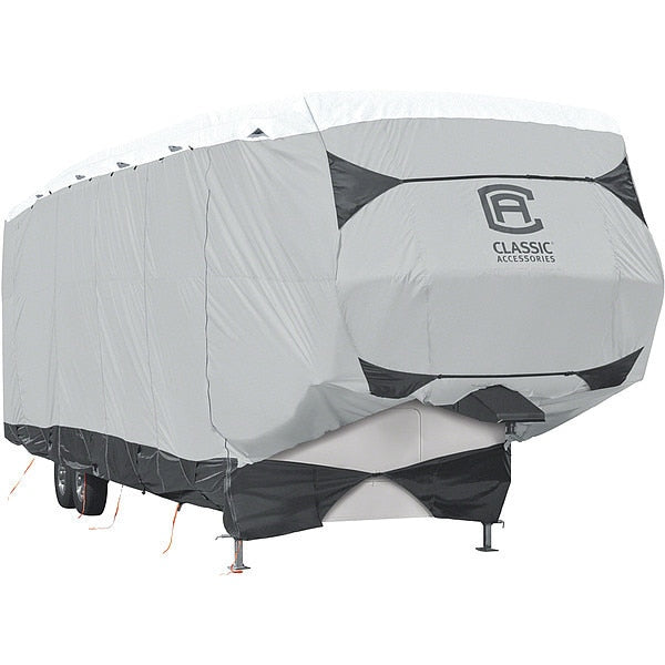 Trailer Cover, 41 ft-44 ft L, Black/Grey/White