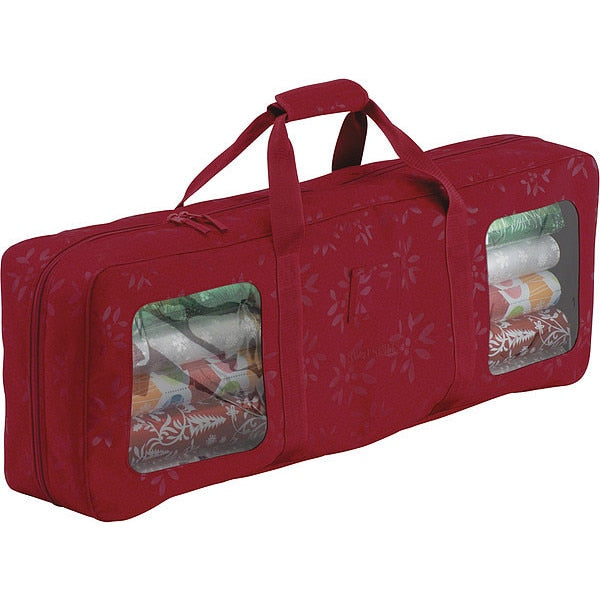 Wrapping Supplies Organizer/Duffel, Red