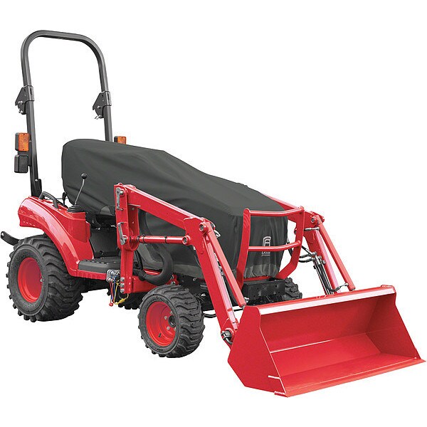 Utility Tractor Cvr, Drk/Lght Gry Cmpct