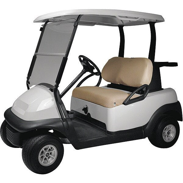 Golf Cart Seat Cover, Air Mesh, Light Khaki