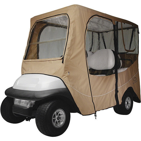 Golf Cart Enclosure Roof, 4 Person, Light Khaki