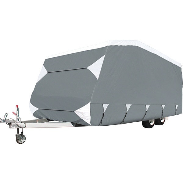 Caravan Cover, 20 ft-22 ft L Trailers, Grey
