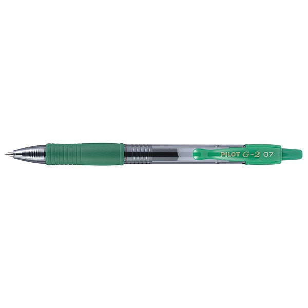Pen, Gel, G2, Fine, Green, PK12