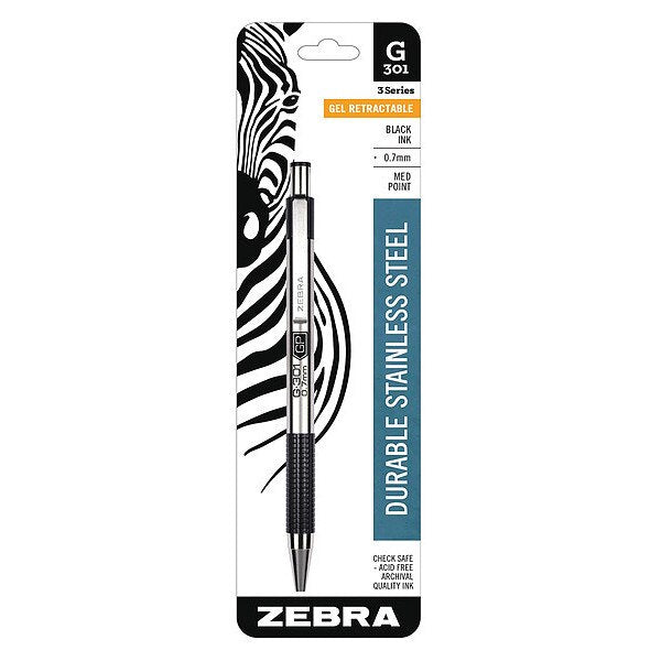 Pen, Gel, G-301, Rt, 0.7Mm, Bk