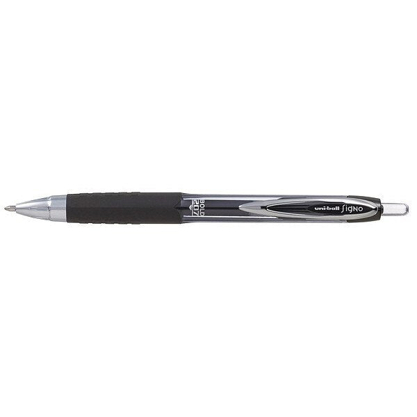 Pen, Uniball, 207 Gel, 1M, Bk, PK12