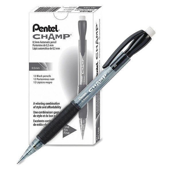 Pencil, Champ, 0.5Mm, Gy, PK12