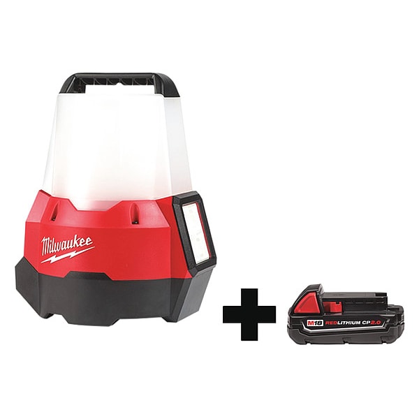 Cordless Site Light, Battery Incl