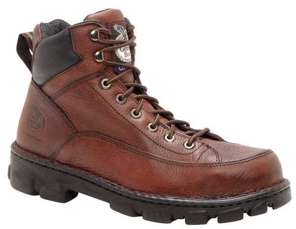 Size 10.5 Men's 6 in Work Boot Steel Work Boot, Soggy Copper Kettle