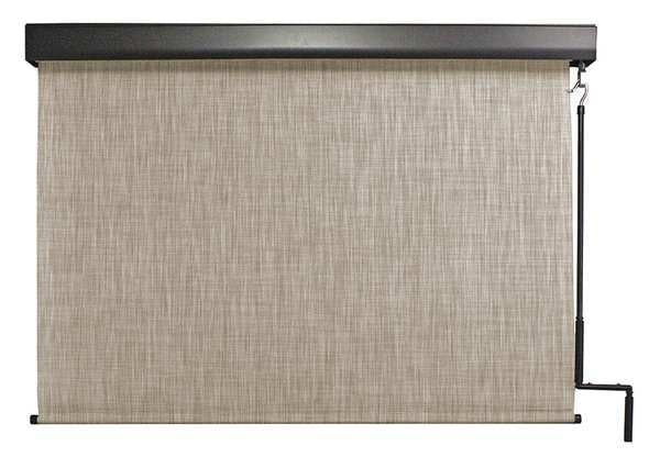 Exterior Sun Shade, Caribbean, 72in W, Pole