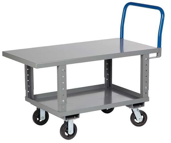 Two Shlf Rsed Pltfrm Trck, 49.5x24x35.5in
