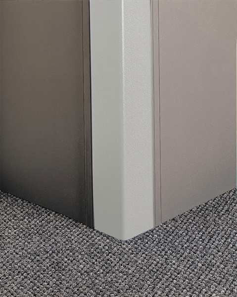 Corner Guard, Textured, Silver Gray, 2
