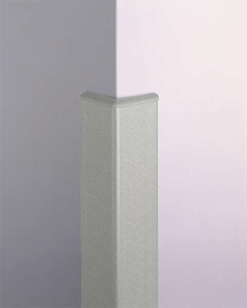 Corner Guard, Textured, Silver Gray, 3