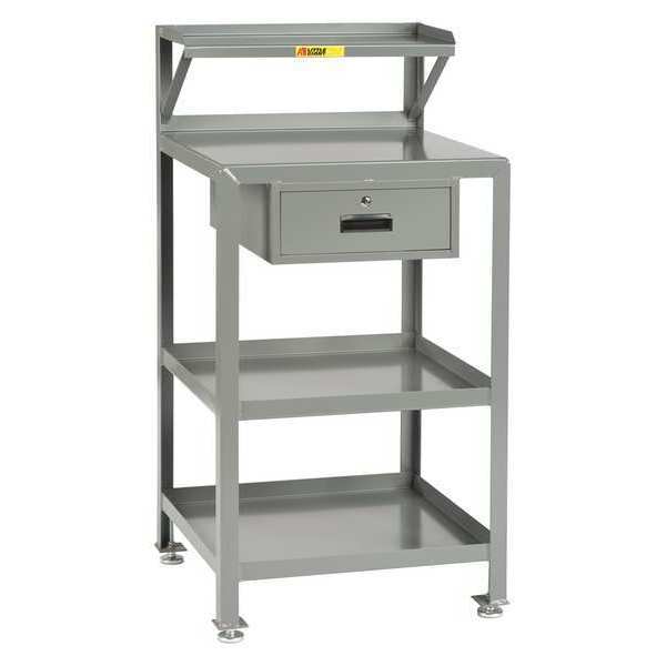 Shop Desk, 36inWx24inD, Incld Leg Levelrs