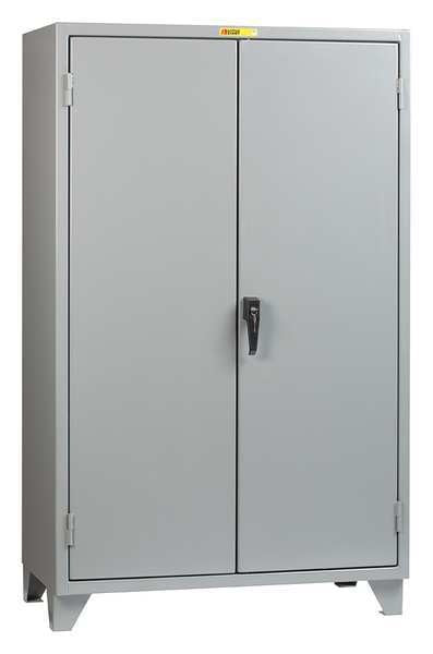 12/14 ga. ga. Steel Storage Cabinet, 48 in W, 78 in H, Stationary