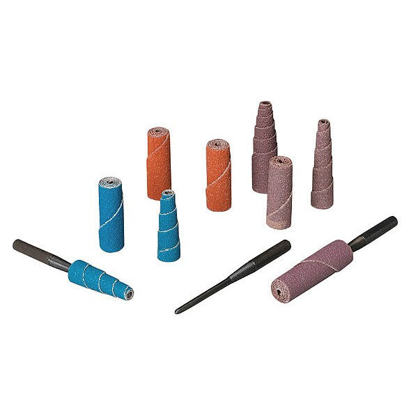 Cartridge Roll, 1/4in.Dia., 120Grit, A/O