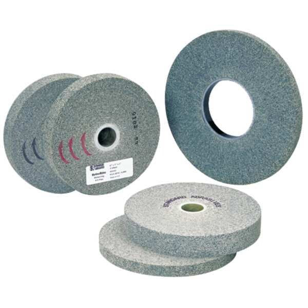 Convolute Wheel, 6 Dia. x 1W x 1in. Arbor