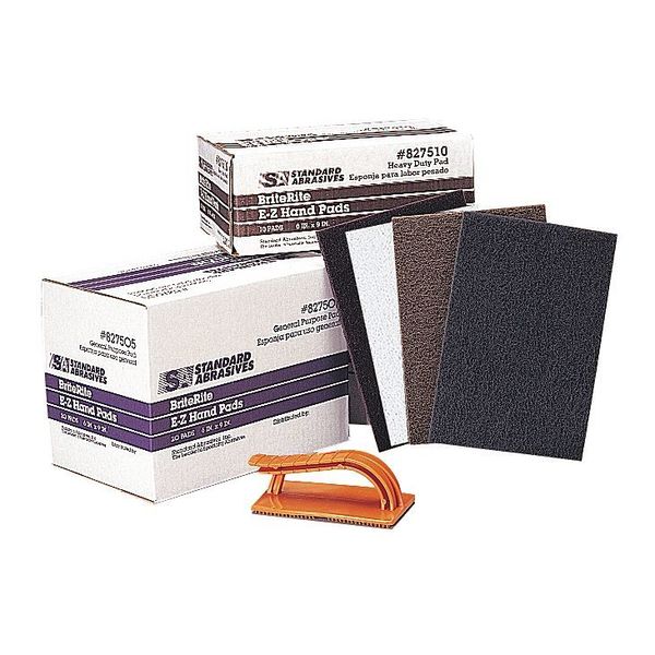 Sanding Hand Pad Holder, Ornge, Ultra Fine