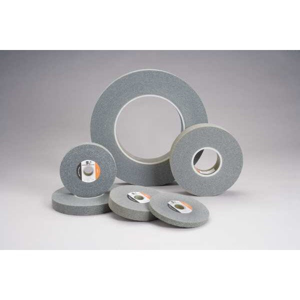 Convolute Wheel, 8 Dia x 1/2W x 3in Arbor