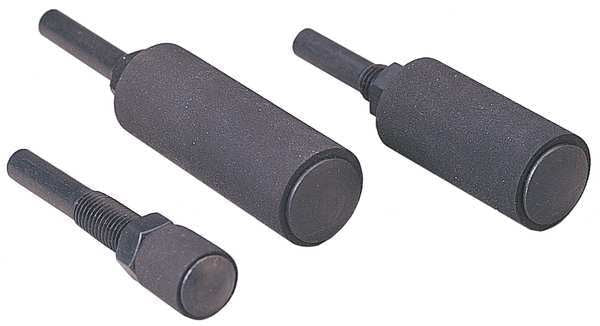 Sanding Drum, 1-1/2Dia x 1-1/2W in, Rubber