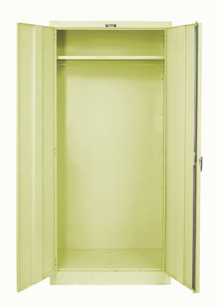 20 ga. ga. Steel Storage Cabinet, 48 in W, 78 in H, Stationary