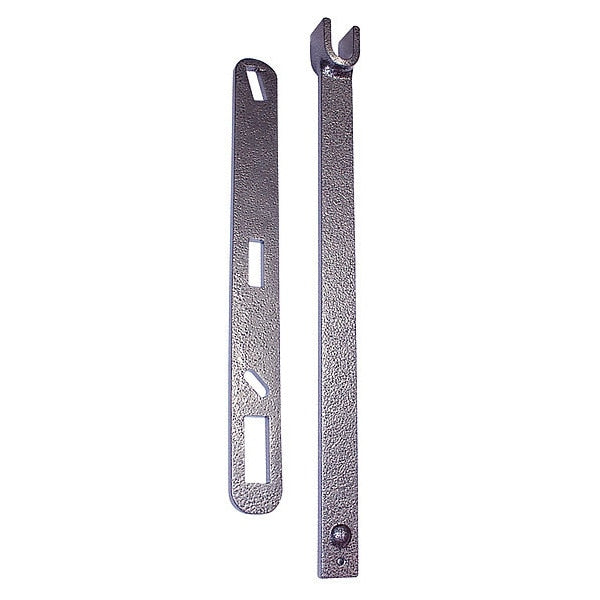 Water/Gas Shutoff Wrench, Steel, Color: Gray