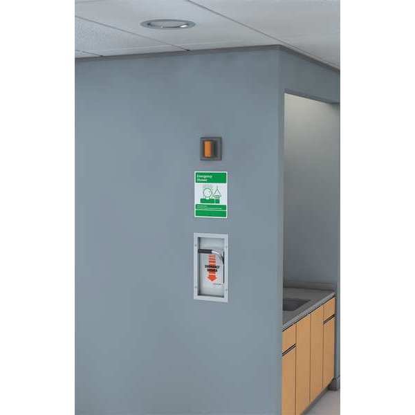 Concealed Emergency Shower