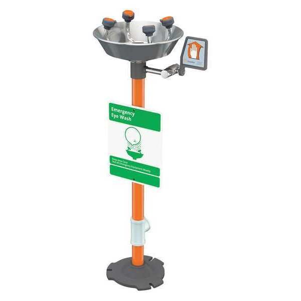 Pedestal-Mounted Eyewash Station