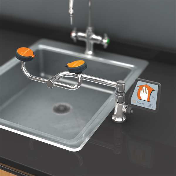 Deck-Mounted Eyewash Station