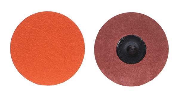 Quick Change Dsc, 3inDia, 36Grit, Polyester
