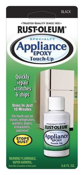 Appliance Touch Up Paint, Black, 0.6 oz.