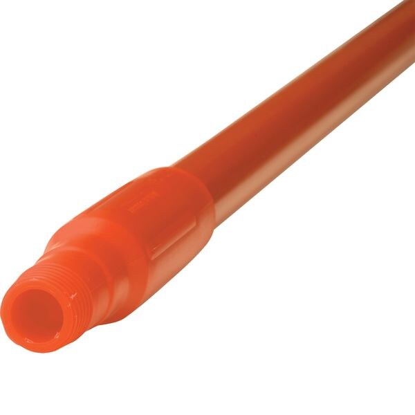 Color Coded Handle, Fibrglass, Orang, 59 in