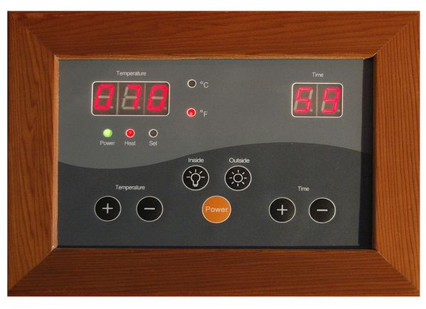 Sauna, Std, 4 ppl, Carbon Heater, Cedar