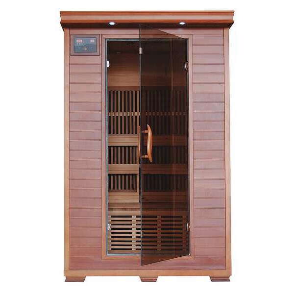 Sauna, Std, 2 ppl, Carbon Heater, Cedar