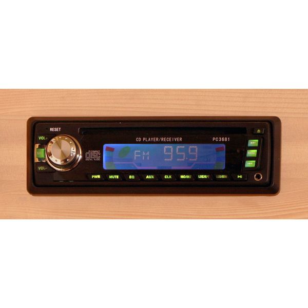 Sauna, Std, 2 ppl, Carbon Heater, Hemlock