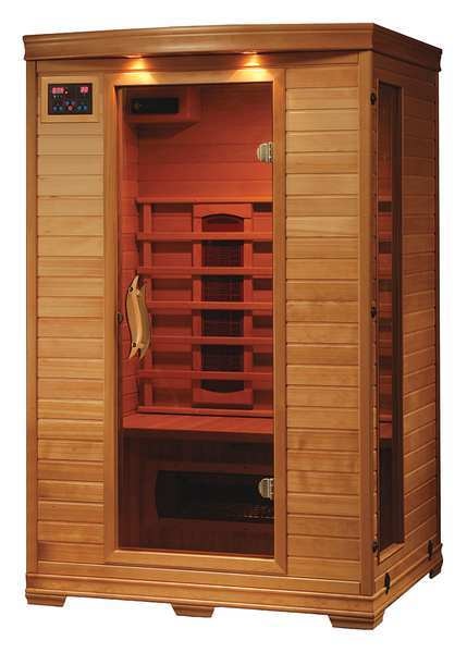 Sauna, Std, 2 ppl, Ceramic Heater, Hemlock