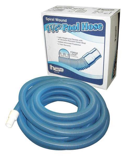 Vacuum Hose, 216in. L x, 1-1/4in. W