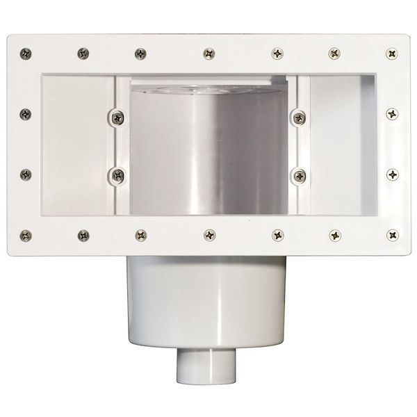 Widemouth Skimmer/Return, Resin, White