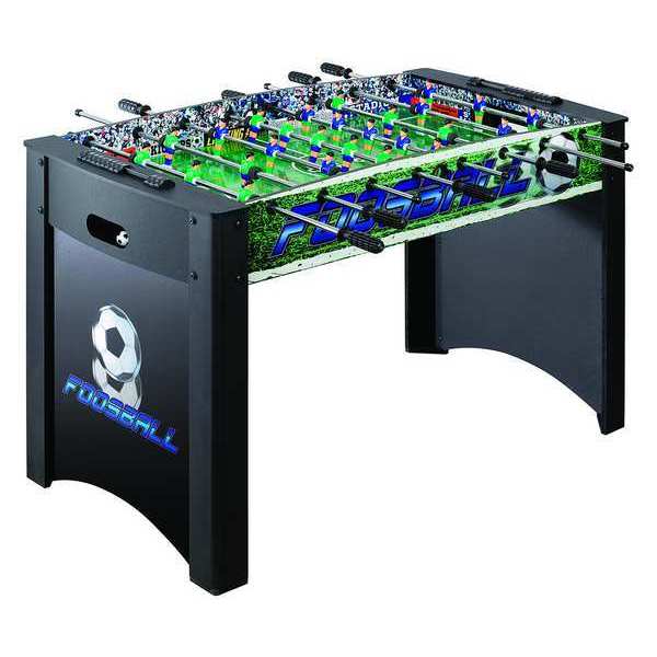 Foosball Table, MDF, 48-1/2inLx24inWx32inH