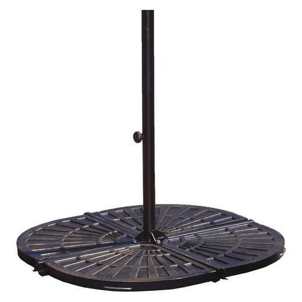 Umbrella Base Weight, Resin, 120 lb.