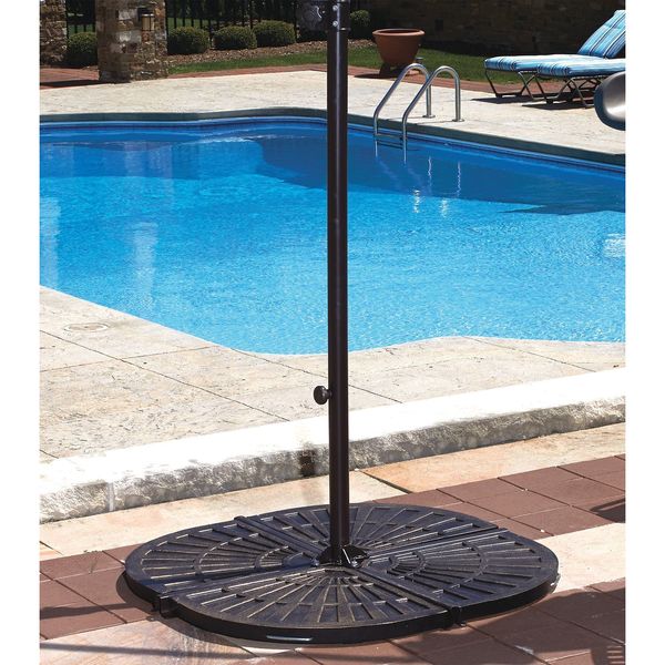 Umbrella Base Weight, Resin, 120 lb.