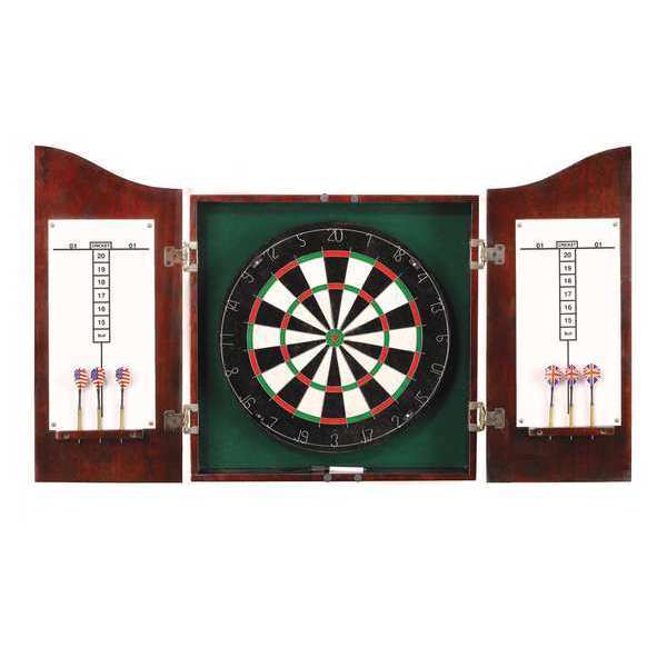 Dartboard, Dark Cherry, 25-1/2inH x 44inW
