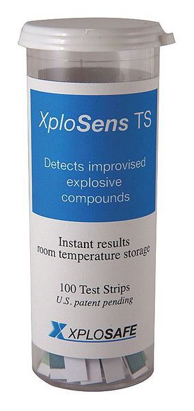 Test Strip Detection of Explosives, PK100