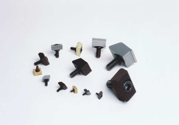 Clamps, 8-32, 1/2in, Blunt Edge, PK8