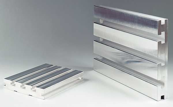 Sub Plates, Alumn, 1-31/64H.x9W.x24D. in.