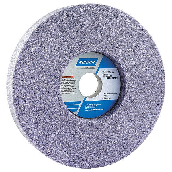 Toolroom Grinding Wheel, T5, 8x1x1-1/4in