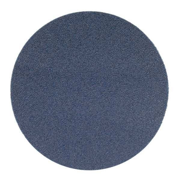 PSA Paper Disc, 5in dia, 80 Grit, Blue, PK50