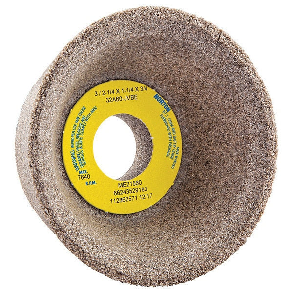 Flaring Cup Toolroom Wheel, 3 in. dia.